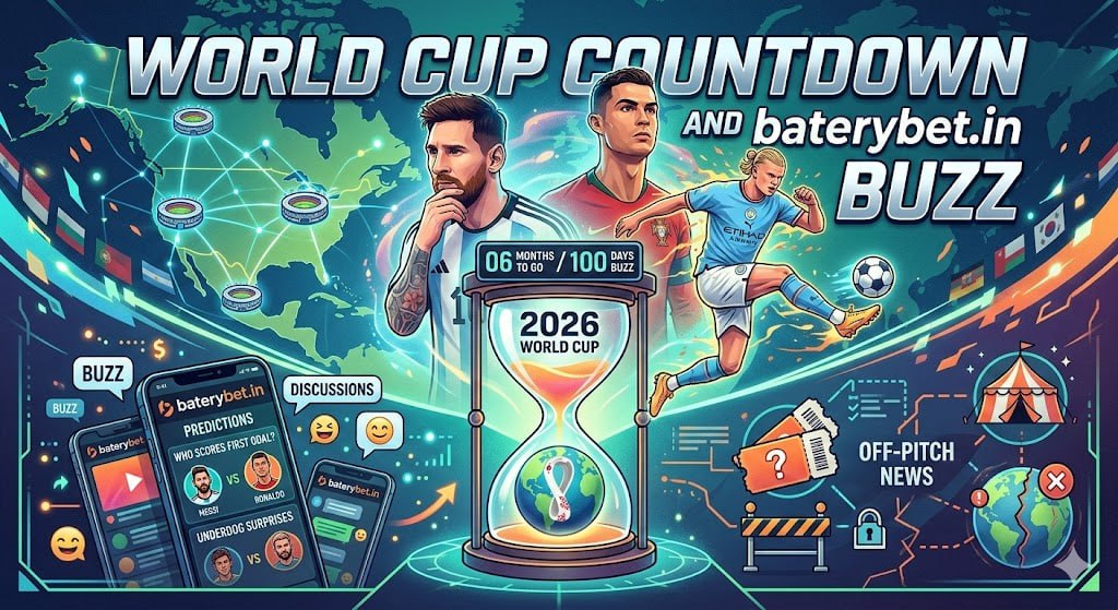 World Cup Countdown and baterybet.in Buzz